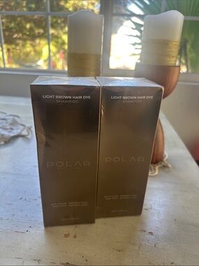 2-Polar Hair Care Light Brown Hair Dye Shampoos